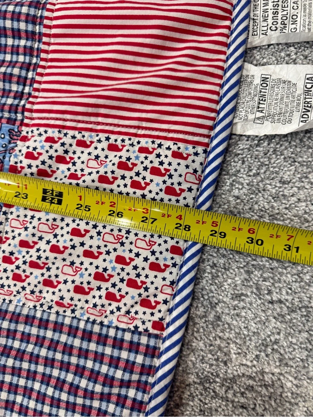 Vineyard Vines Target baby quilt